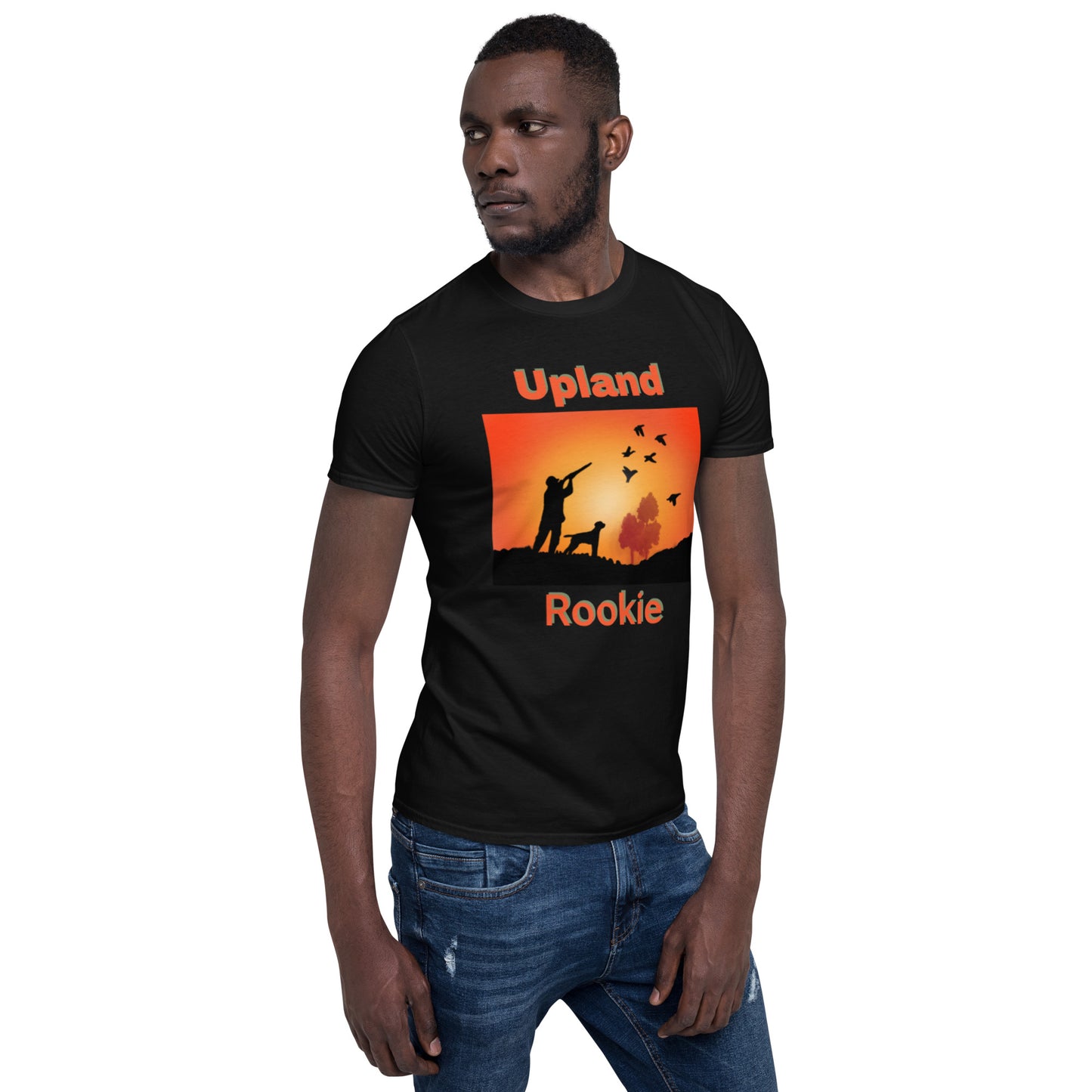 Short-Sleeve Unisex Man & Dog Silhouette at Sunset T-Shirt