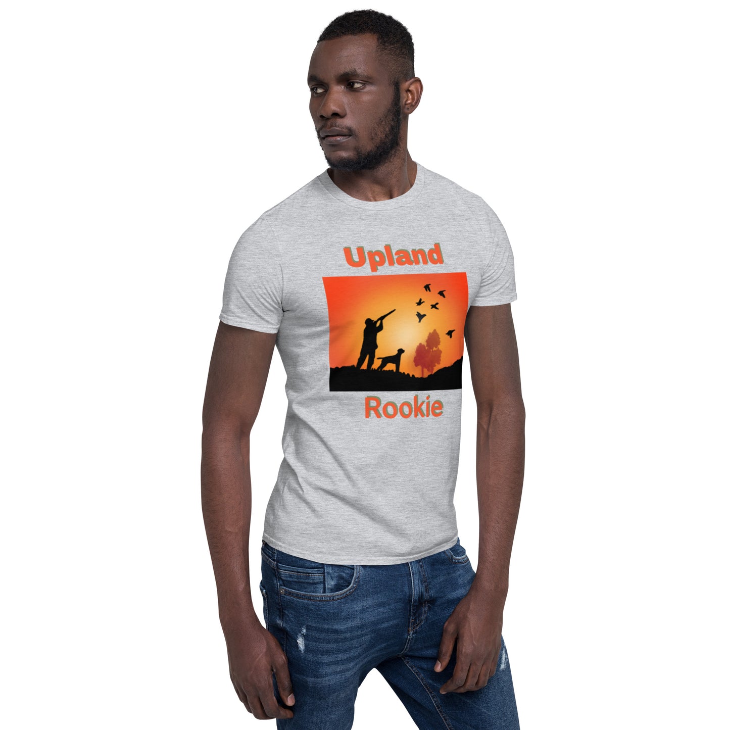 Short-Sleeve Unisex Man & Dog Silhouette at Sunset T-Shirt