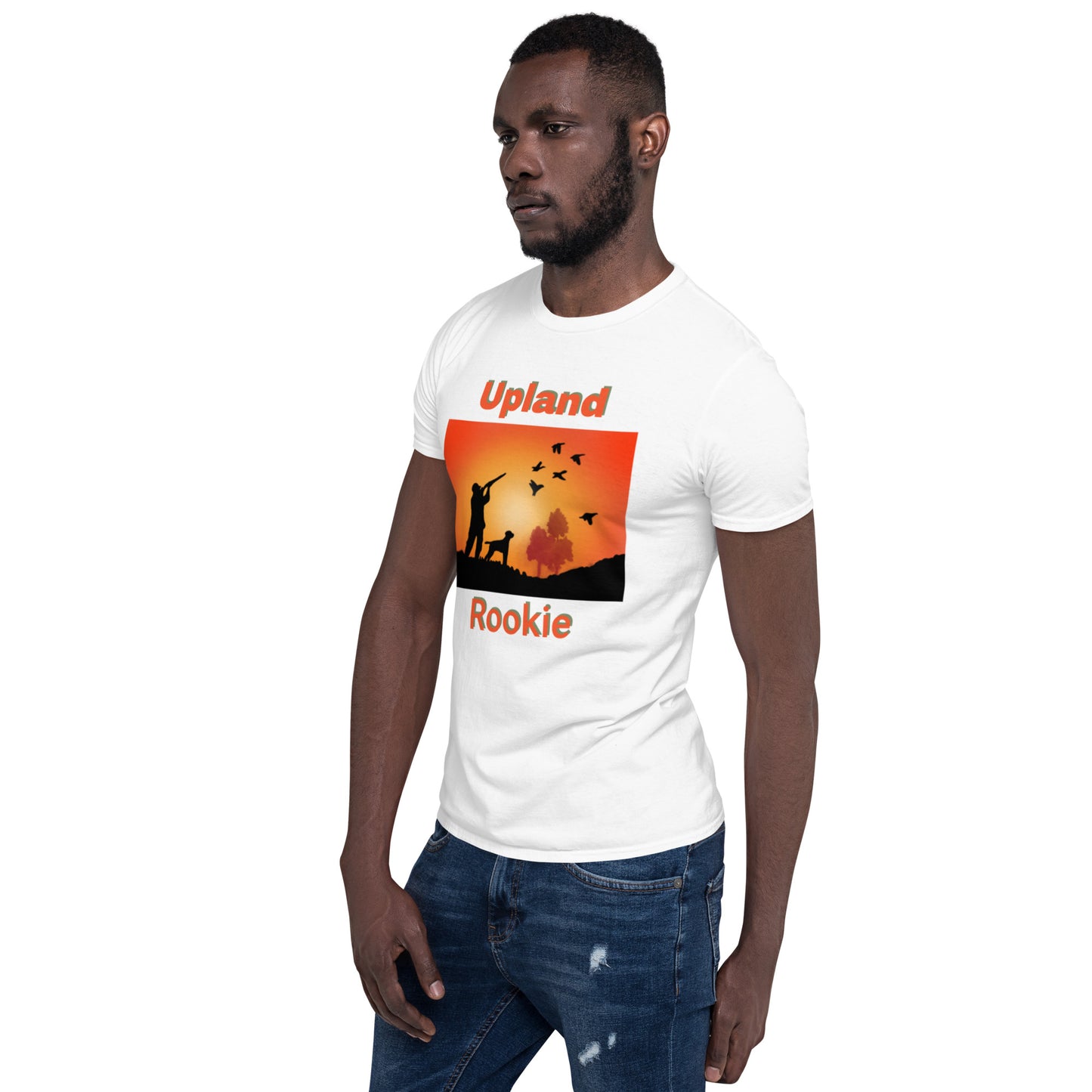 Short-Sleeve Unisex Man & Dog Silhouette at Sunset T-Shirt